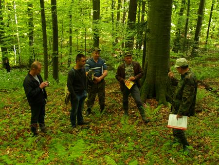 Науково-практичний семінар-навчання у лісовому заказнику загальнодержавного значення «Лунківський» 