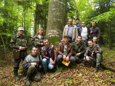 Науково-практичний семінар-навчання у лісовому заказнику загальнодержавного значення «Лунківський» 